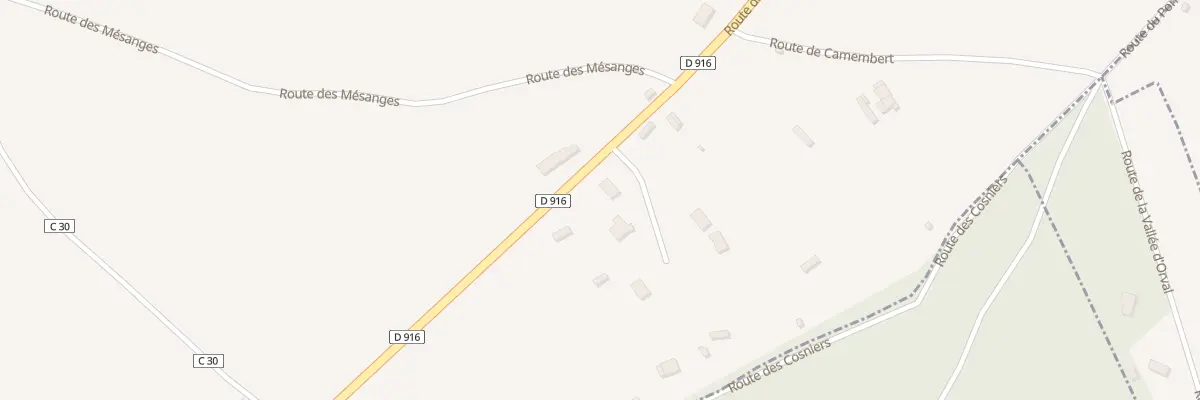 Plan du 2 Lot les Cosniers à Crouttes