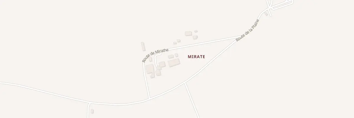 Plan du 53 Mirathe à Baleyssagues