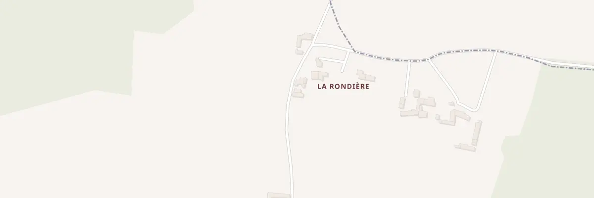 Plan du 6 La Rondiere à Vézières