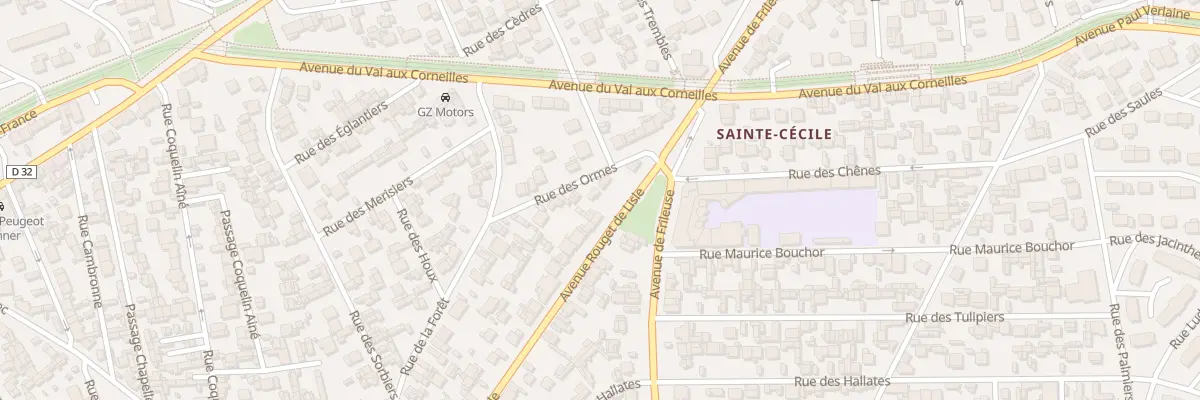 Plan du 115 Av Rouget de Lisle au Havre