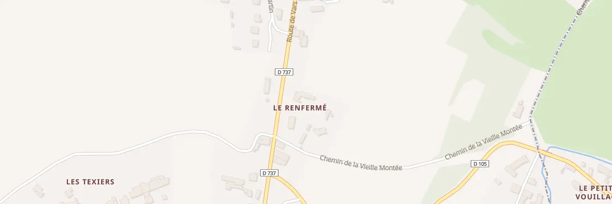 Plan du 116 Rte de Vars à Balzac