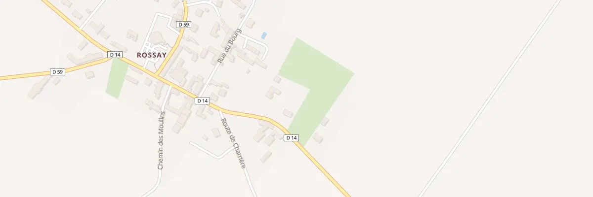 Plan du 23 Rue du Berrie de Rossay à Loudun