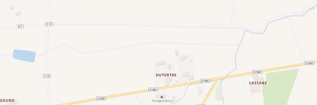 Plan du 717 Rte de Maubourguet à Marciac