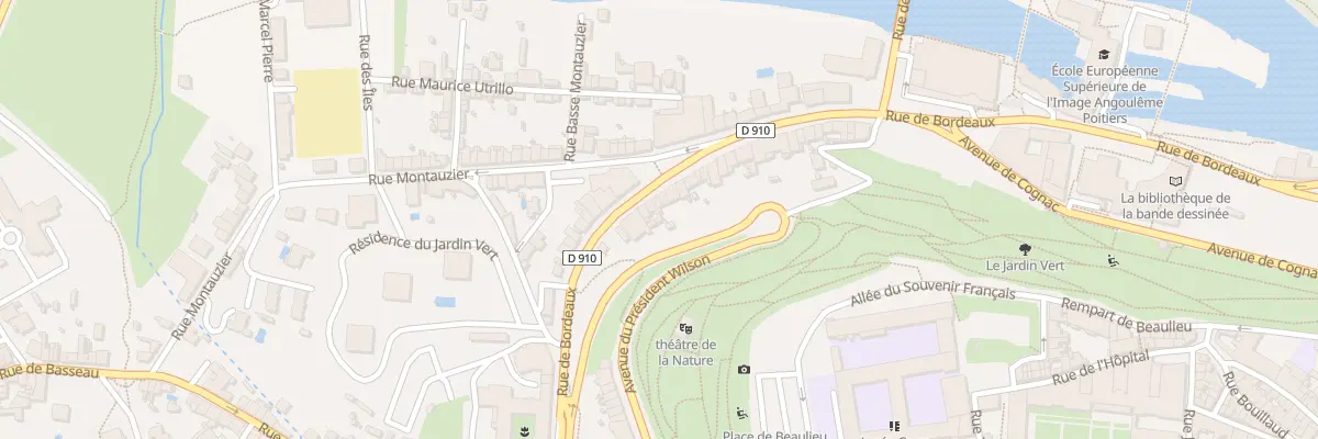 Plan du 193 Rue de Bordeaux à Angoulême