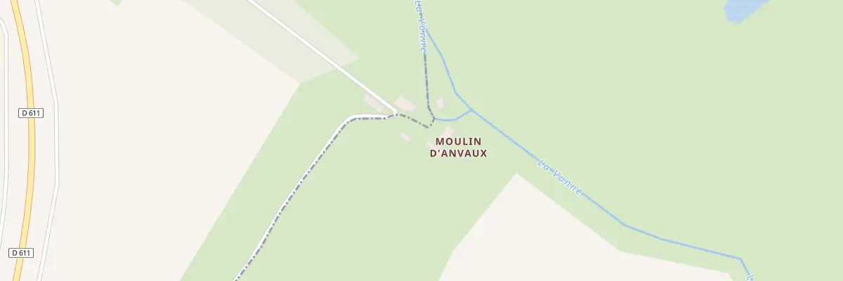 Plan du 5086 Moulin d’Anvaux à Cloué