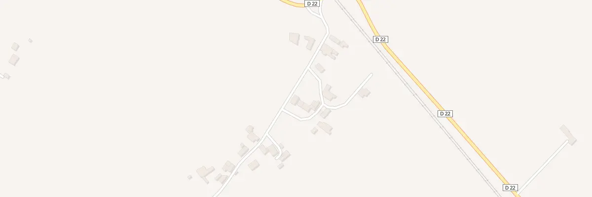Plan du 14 Rte de la Croix à Chadurie