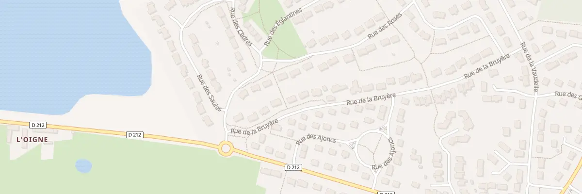 Plan du 9 Rue de la Bruyère à Spay