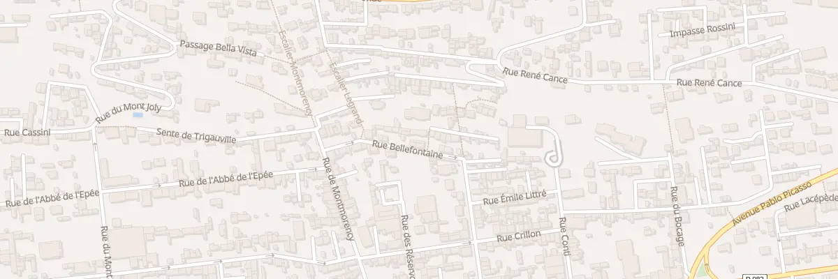Plan du 32 Rue Bellefontaine au Havre