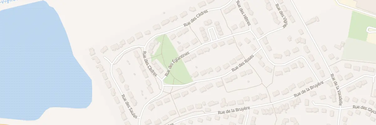 Plan du 33 Rue des Églantines à Spay
