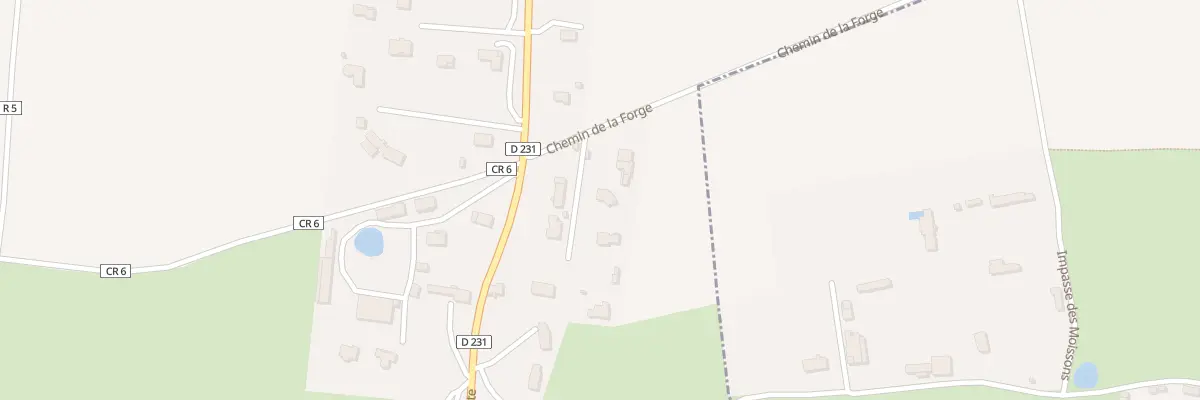Plan du 22 Che de la Forge à Fontaine-la-Mallet