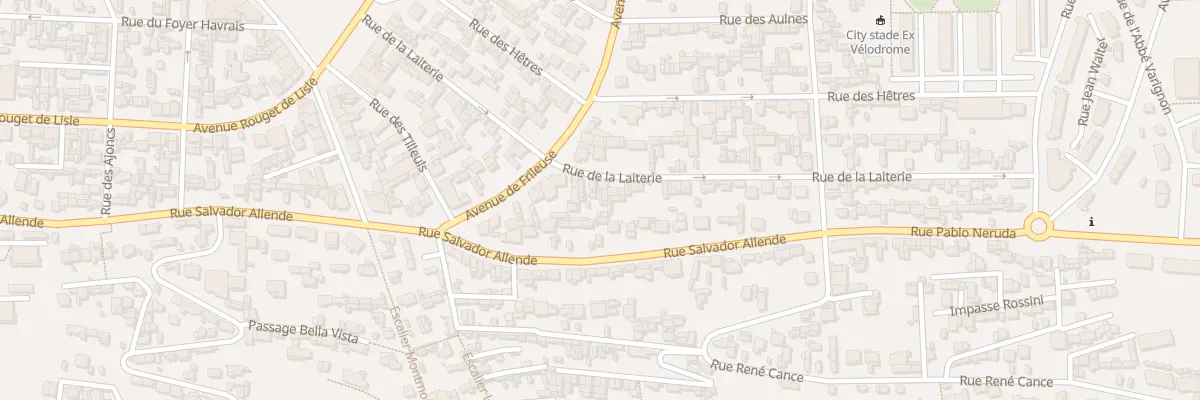 Plan du 34 Rue de la Laiterie au Havre