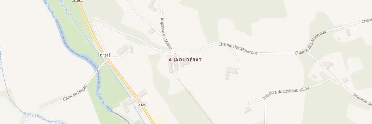 Plan du 5000 A Jaouderat à Haget