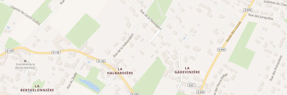 Plan du 10C Rue de la Sauvagère à Savigny-en-Véron