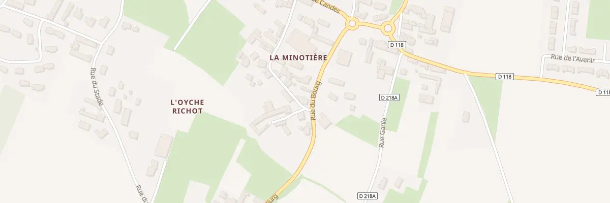 Plan du 66 Rue du Bourg à Savigny-en-Véron