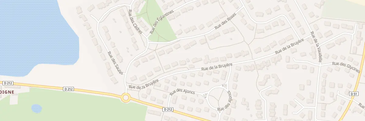 Plan du 15 Rue de la Bruyère à Spay