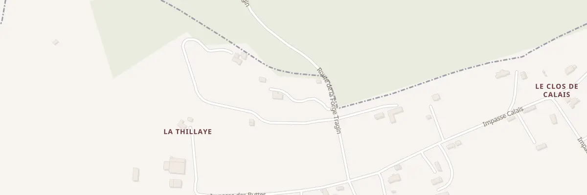 Plan du 1407 Rte de la Forge Tragin à Englesqueville-en-Auge