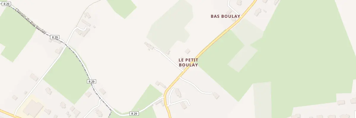 Plan du 134 Rte de la Croix Georgette à Rouillon