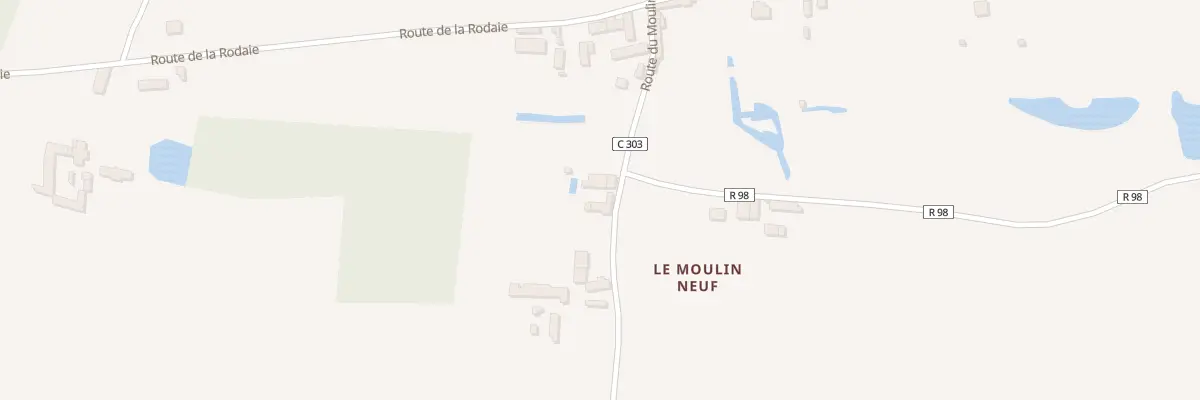 Plan du 626 Rte du Moulin Neuf à Saint-Nicolas-de-Bourgueil