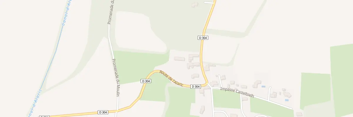 Plan du 90B Rue du Château à Lacassagne
