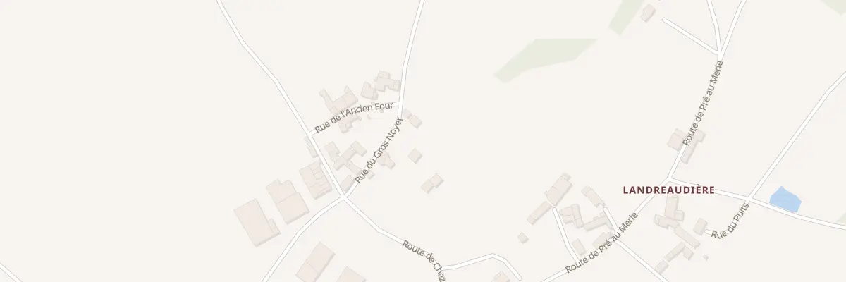 Plan du 1 Rue du Gros Noyer à Londigny