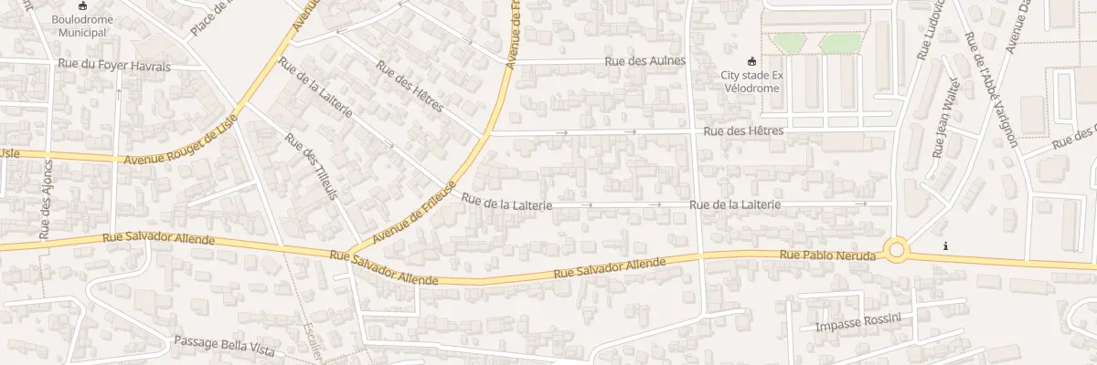 Plan du 39 Rue de la Laiterie au Havre
