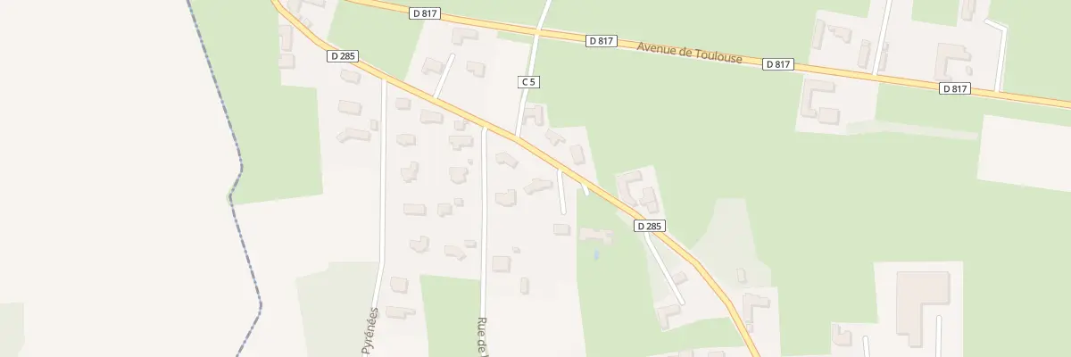 Plan du 4B Av Charles de Gaulle à Angos
