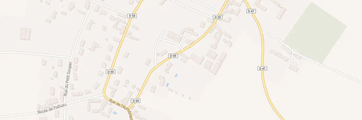 Plan du 13 Rue de la Petite Jaille à Sammarçolles