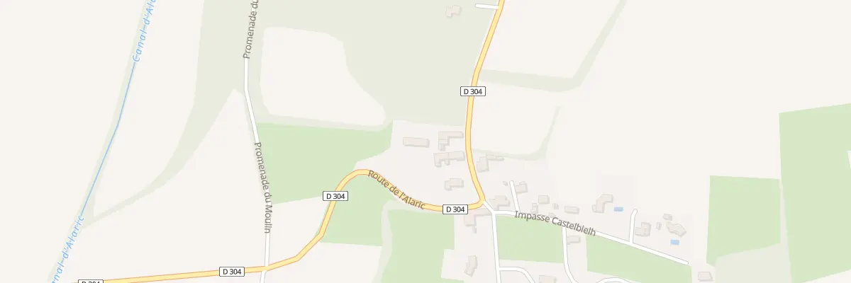 Plan du 90T Rue du Château à Lacassagne