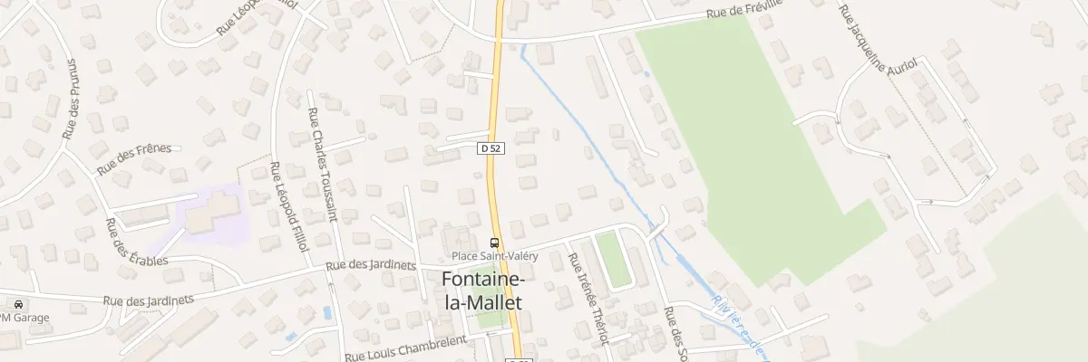 Plan du 48 Av Jean Jaurès à Fontaine-la-Mallet