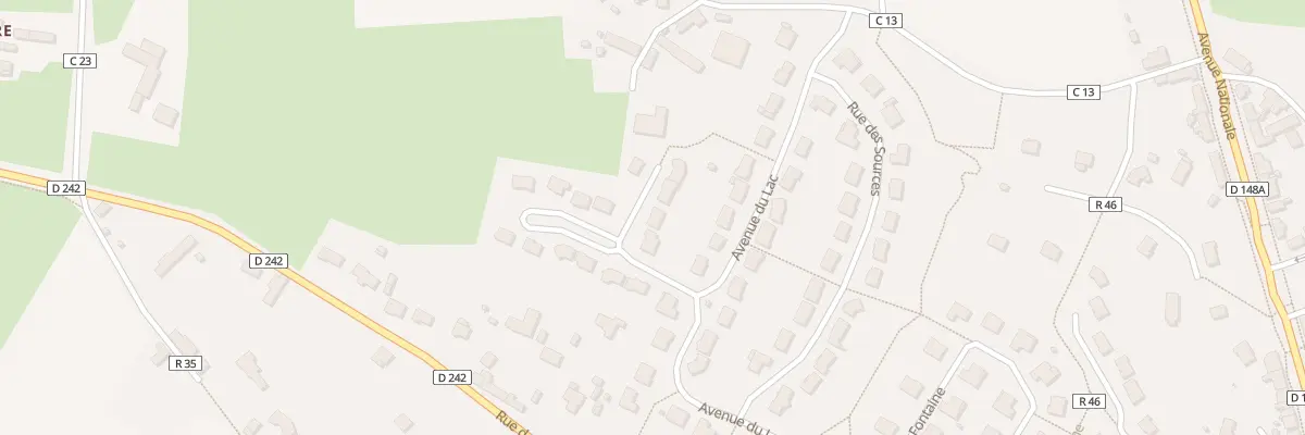 Plan du 3 Rue du Marronnier à La Bazoge