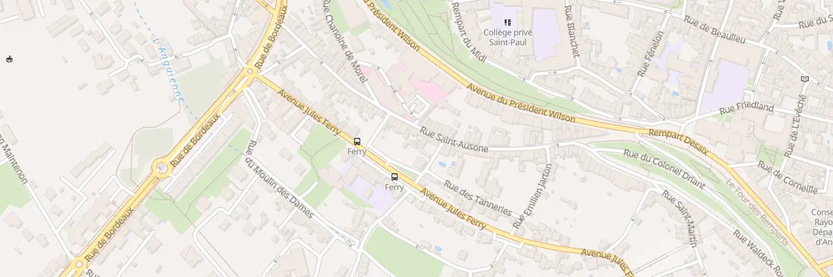 Plan du 51 Rue Saint Ausone à Angoulême