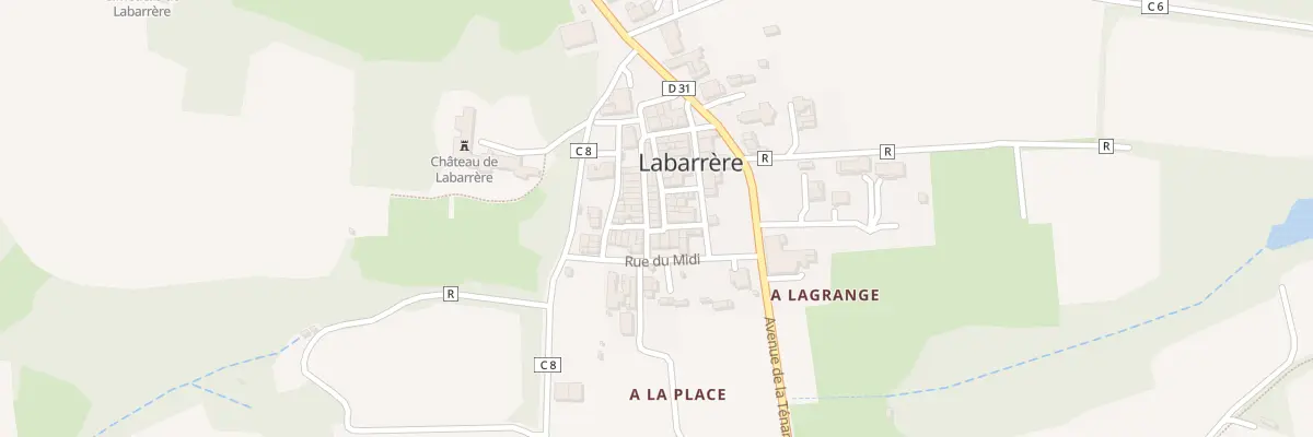 Plan du 68 Rue de la Boulangerie à Castelnau d’Auzan Labarrère
