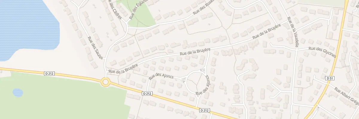 Plan du 14 Rue de la Bruyère à Spay