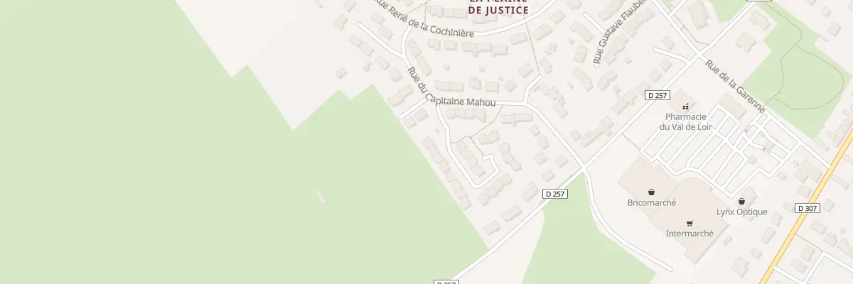 Plan du 2 Rue Marc Derouault au Lude