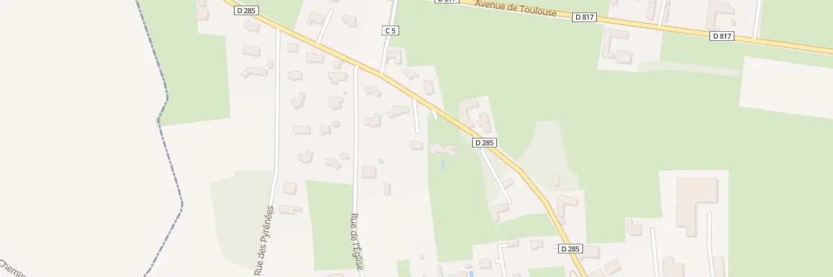 Plan du 6 Av Charles de Gaulle à Angos