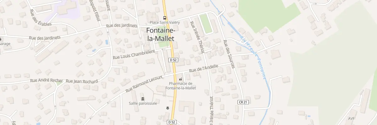 Plan du 3 Rue de l’Andelle à Fontaine-la-Mallet