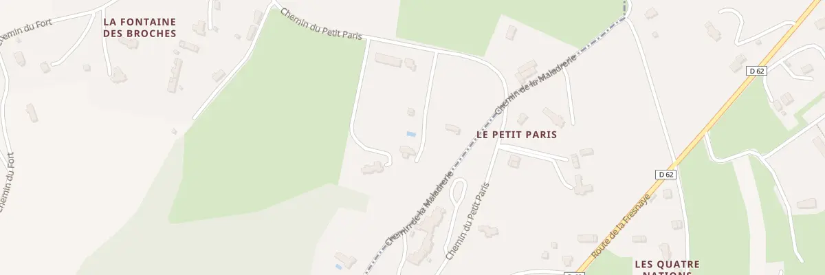 Plan du 11 Che du Petit Paris à Cricquebœuf