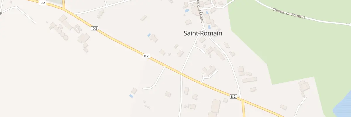 Plan du 16 Rue des Sports à Saint-Romain