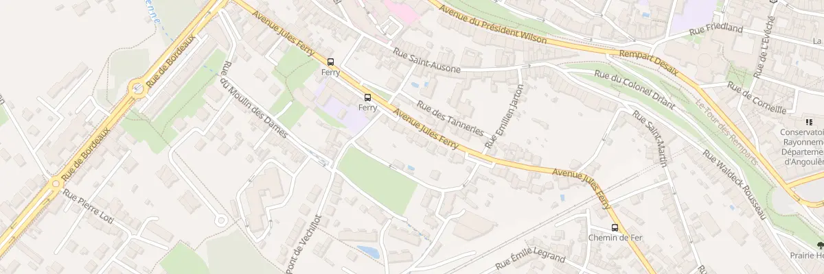 Plan du 173 Av Jules Ferry à Angoulême