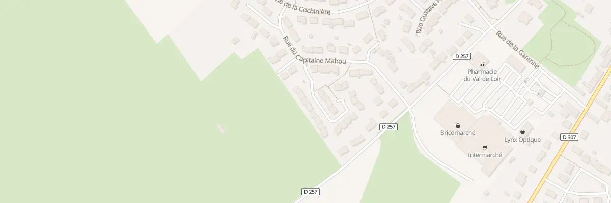 Plan du 6 Rue Marc Derouault au Lude