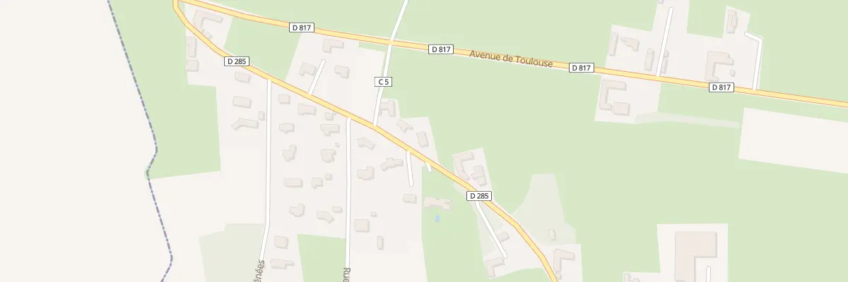 Plan du 11 Av Charles de Gaulle à Angos