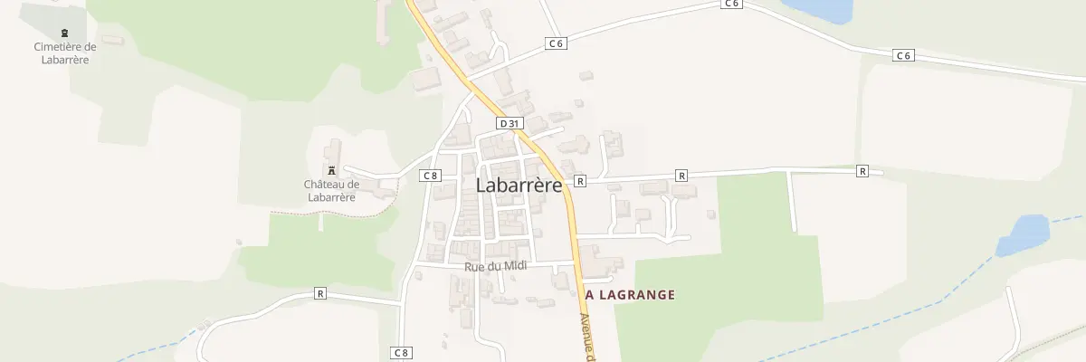 Plan du 25 Rue des Granges à Castelnau d’Auzan Labarrère