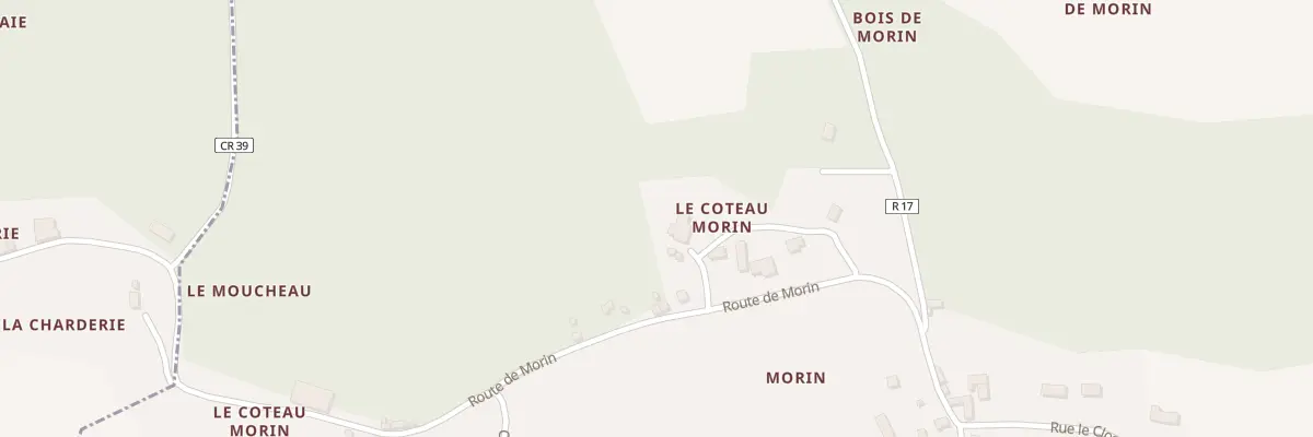 Plan du 19 Coteau de Morin à Seuilly