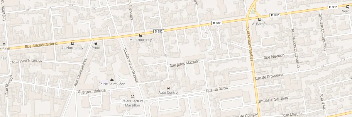 Plan du 1 Rue Jules Mazarin au Havre
