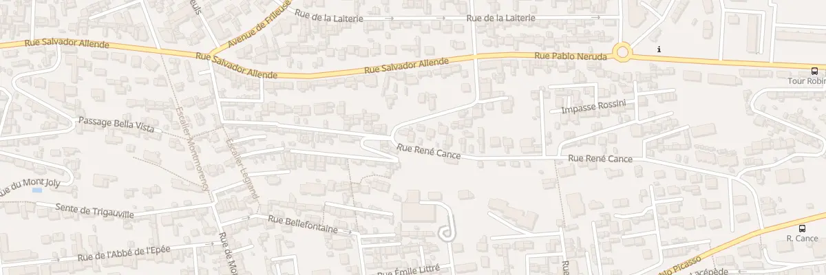 Plan du 116 Rue René Cance au Havre