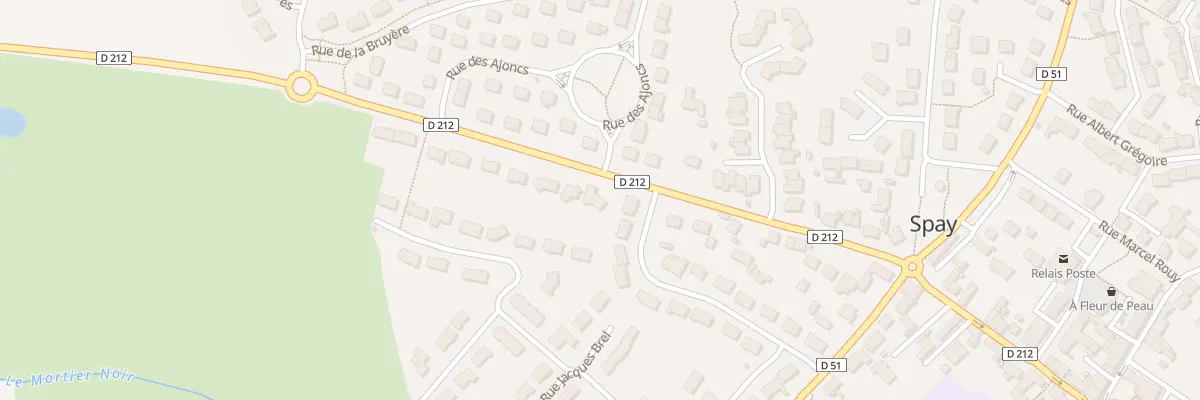 Plan du 39 Rue de Voivres à Spay