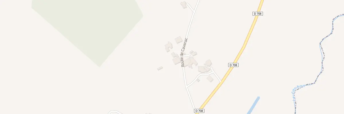 Plan du 1594 Rte de Cavenac à Castelnau-sur-Gupie