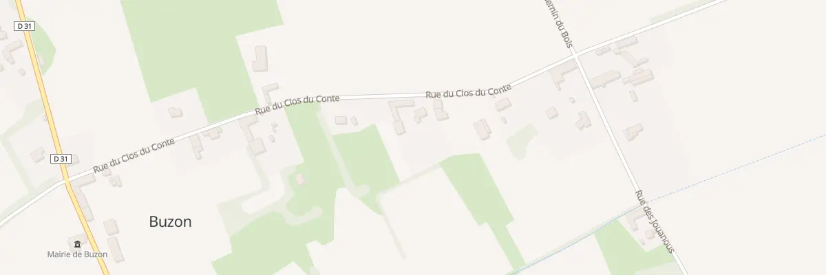 Plan du 458 Rue du Clos du Conte à Buzon
