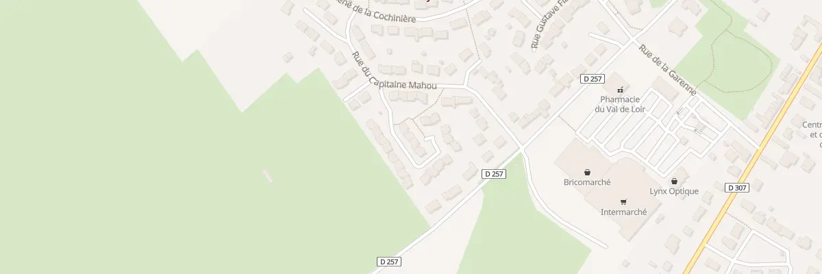 Plan du 3 Rue Marc Derouault au Lude
