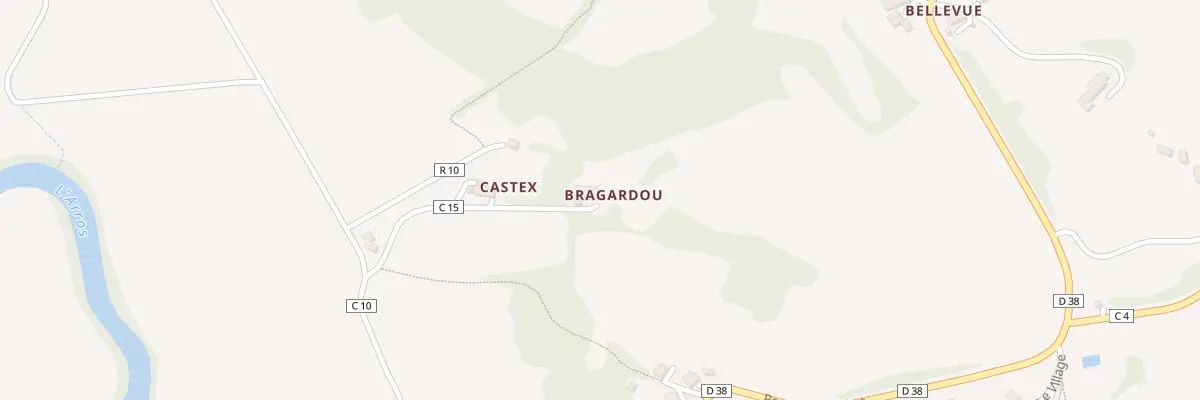 Plan du 15 Imp Aubadere à Saint-Justin